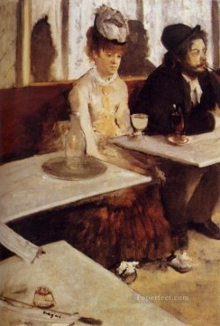  Degas Lienzo - El bebedor de absenta Edgar Degas